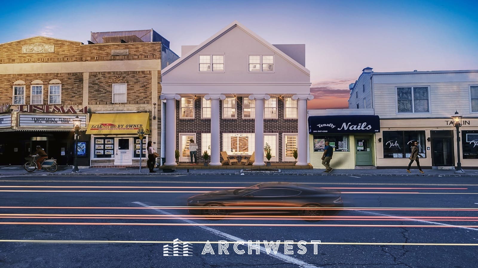 5. 3D Render of a Theatre, Pennsylvania, USA